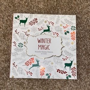 WINTER MAGIC Holiday Coloring Book
